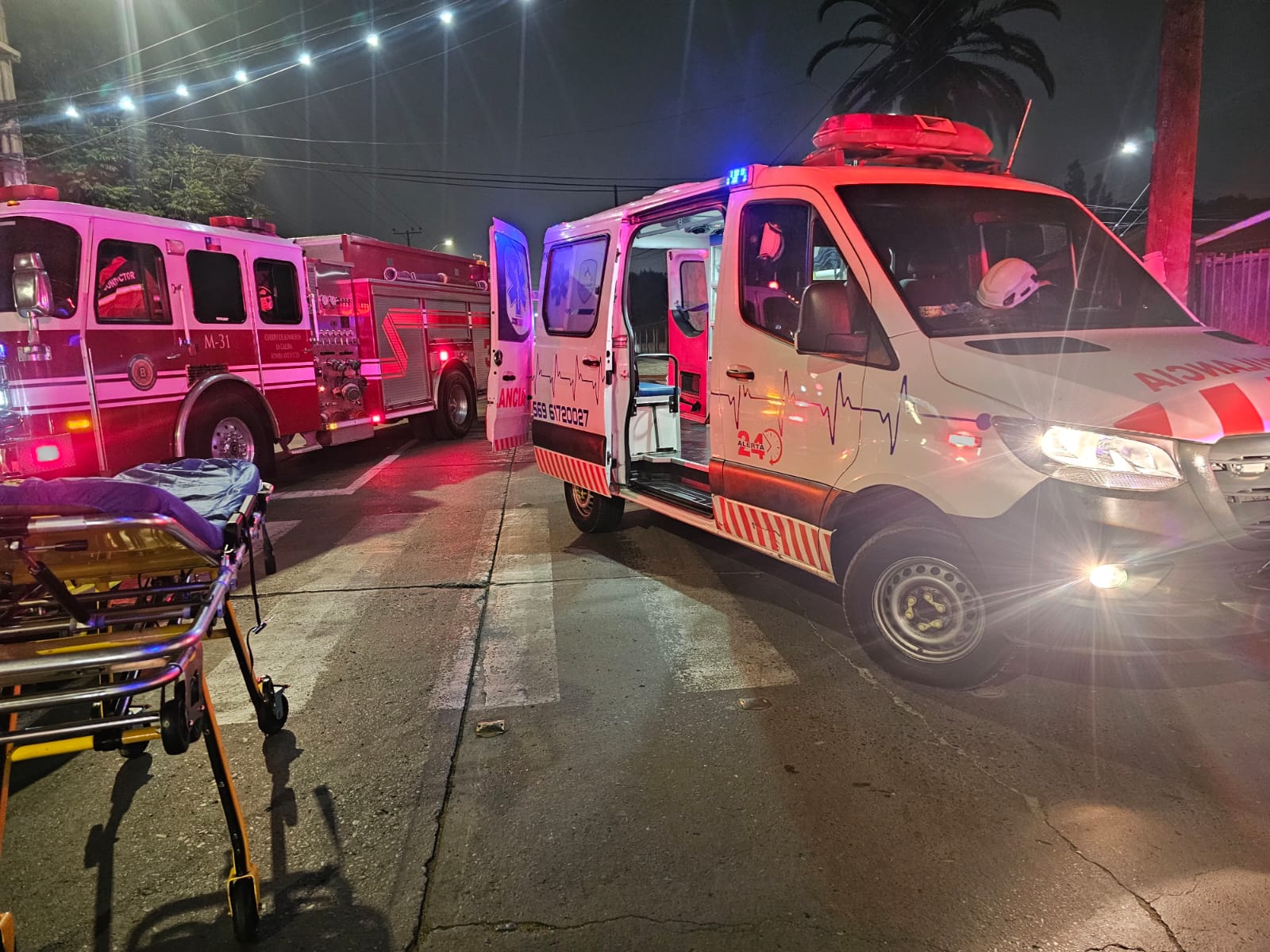 Colisión en La Calera dejó dos personas lesionadas