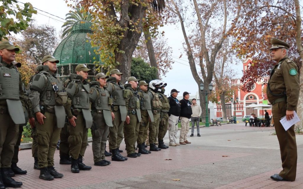 Detienen a cinco sujetos durante ronda impacto en Quillota