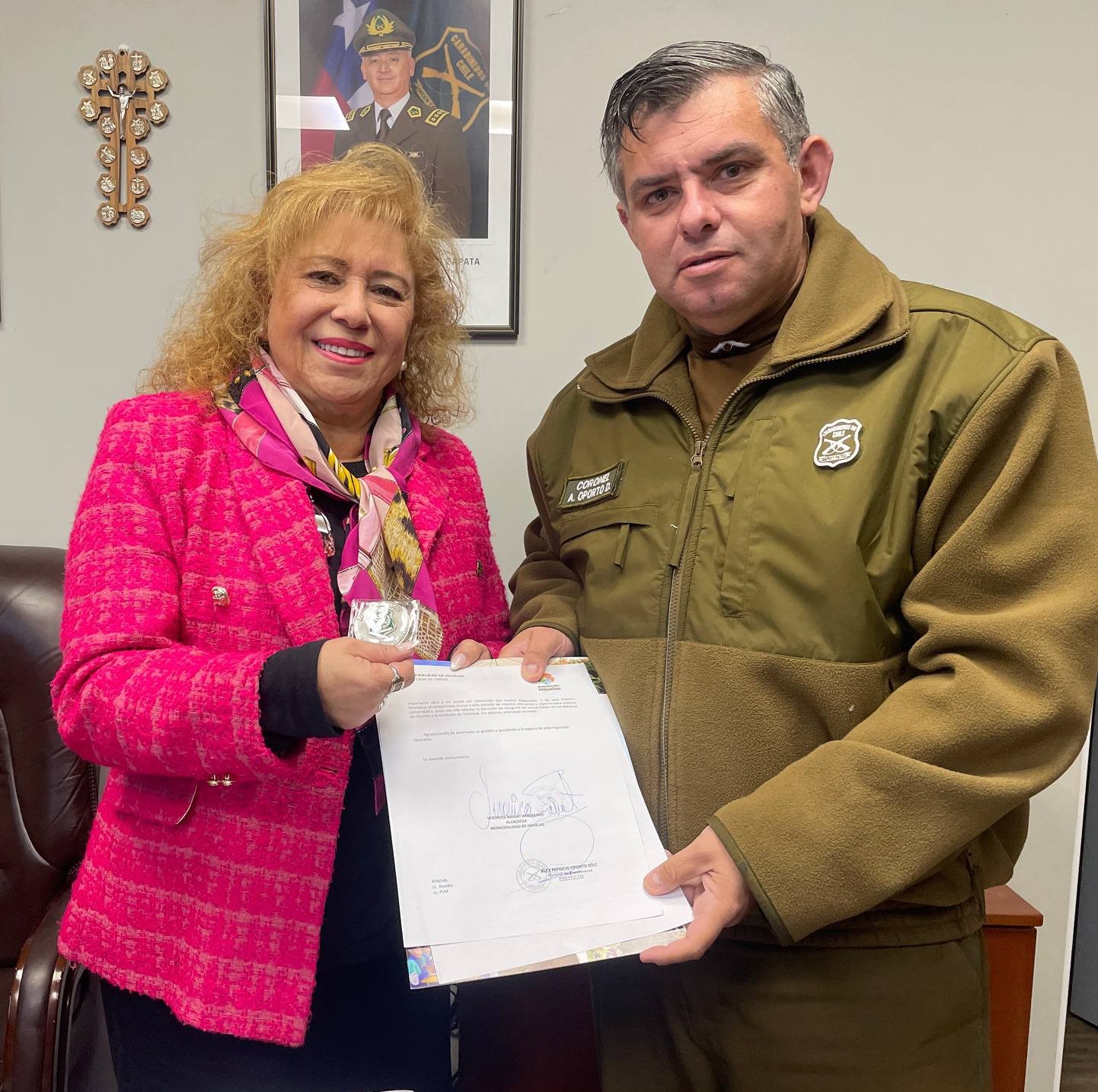 Entregan terreno en comodato para una Tenencia de Carabineros en Hijuelas
