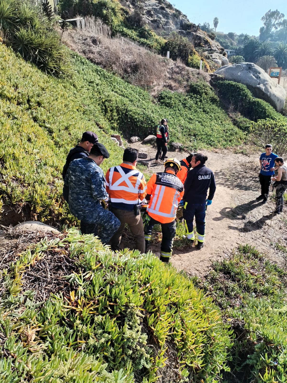 Hombre que buceaba en Ritoque falleció ahogado