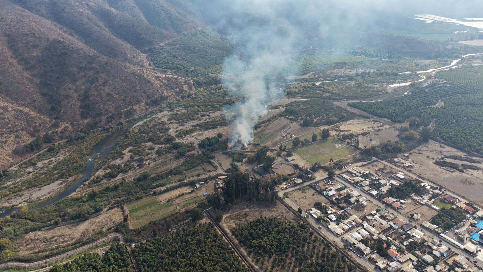 Incendio en La Cruz consumió 2.000 metros cuadrados de vegetación