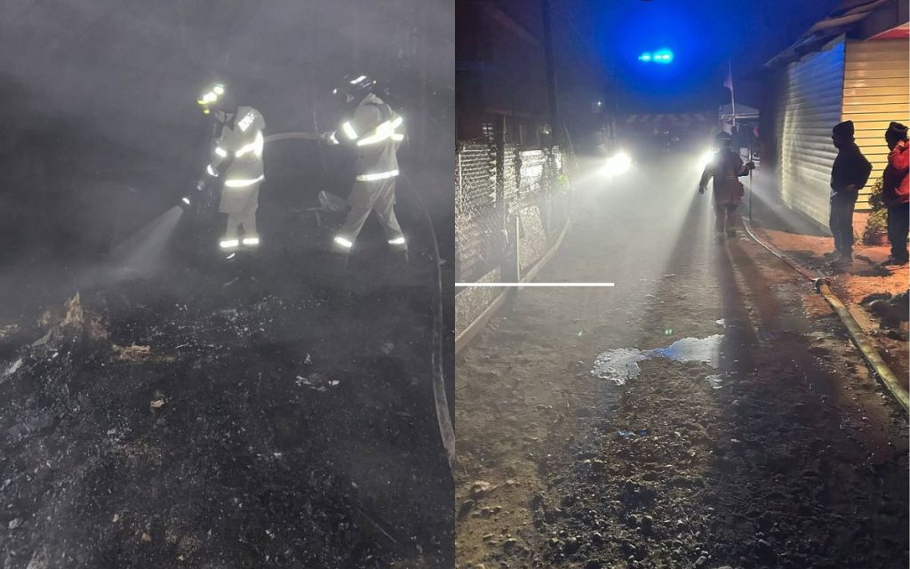 Incendio forestal consumió unos 200 metros cuadrados en La Calera