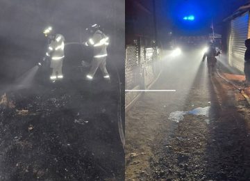 Incendio forestal consumió unos 200 metros cuadrados en La Calera