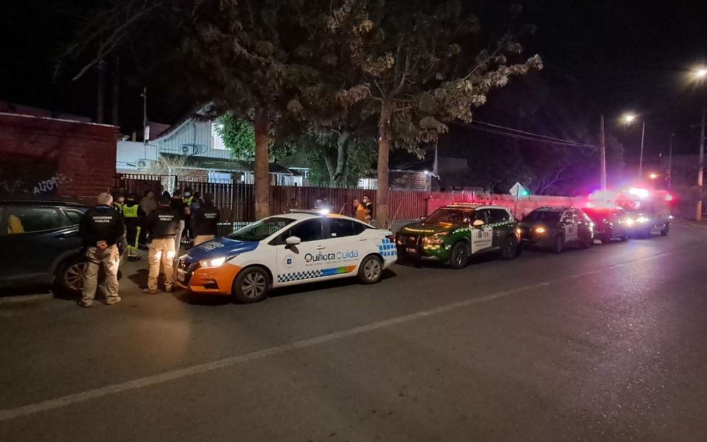 Incidente en residencia familiar de Quillota deja tres lesionados