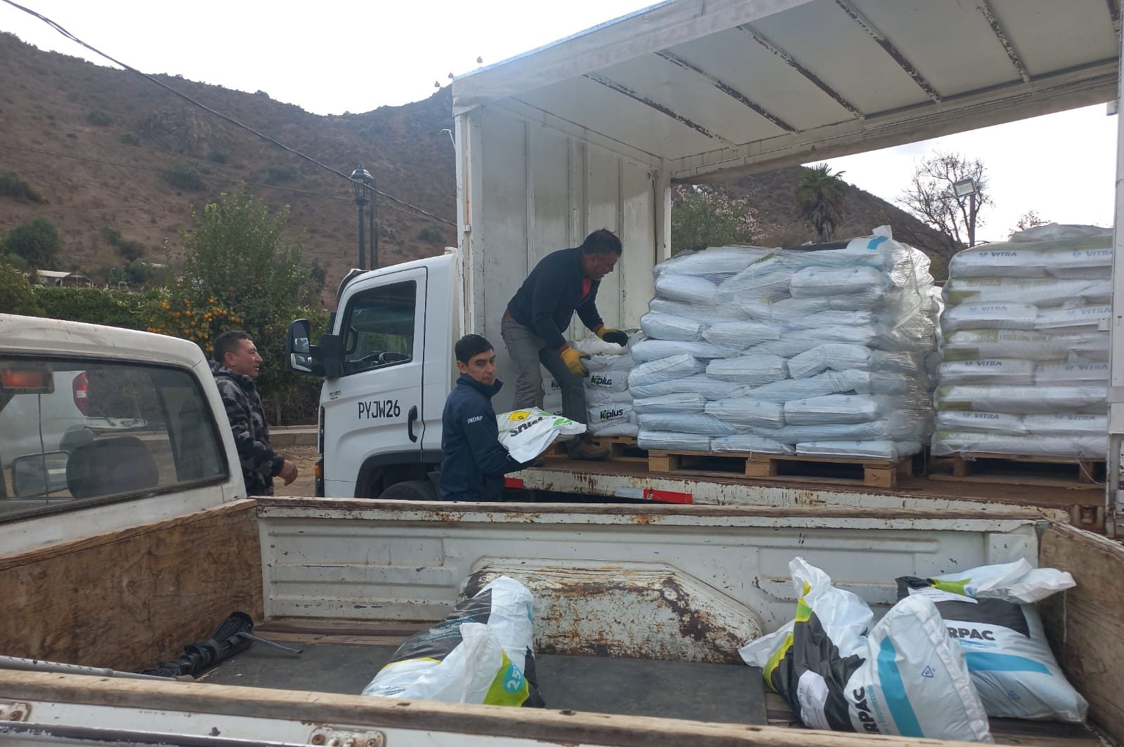 Indap entregó fertilizantes a 29 agricultores de Petorca