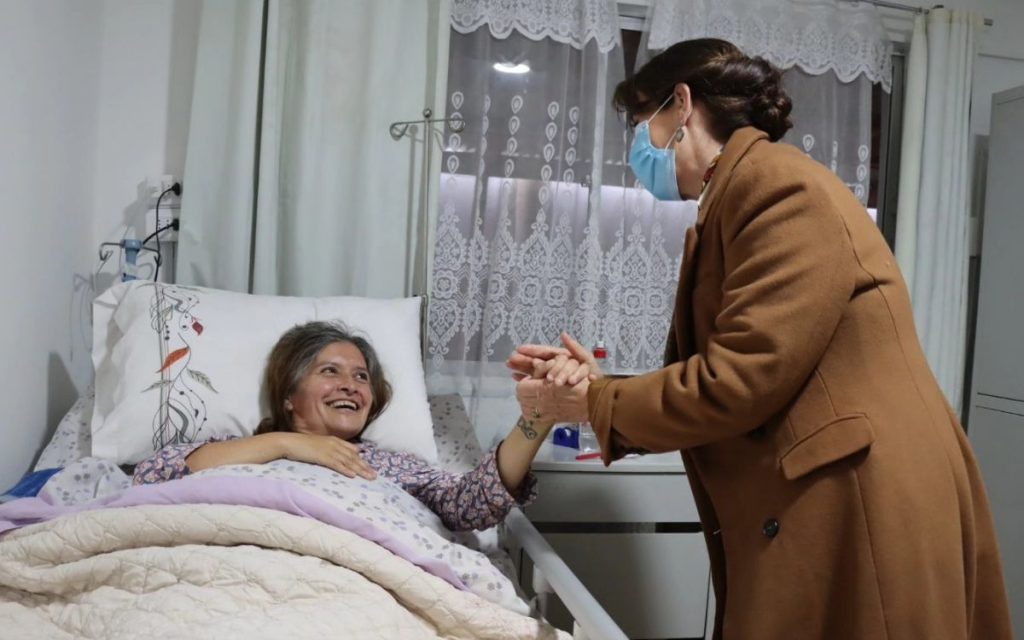 Primera Dama visitó la Casa de Acogida de Quillota