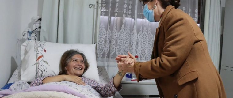 Primera Dama visitó la Casa de Acogida de Quillota