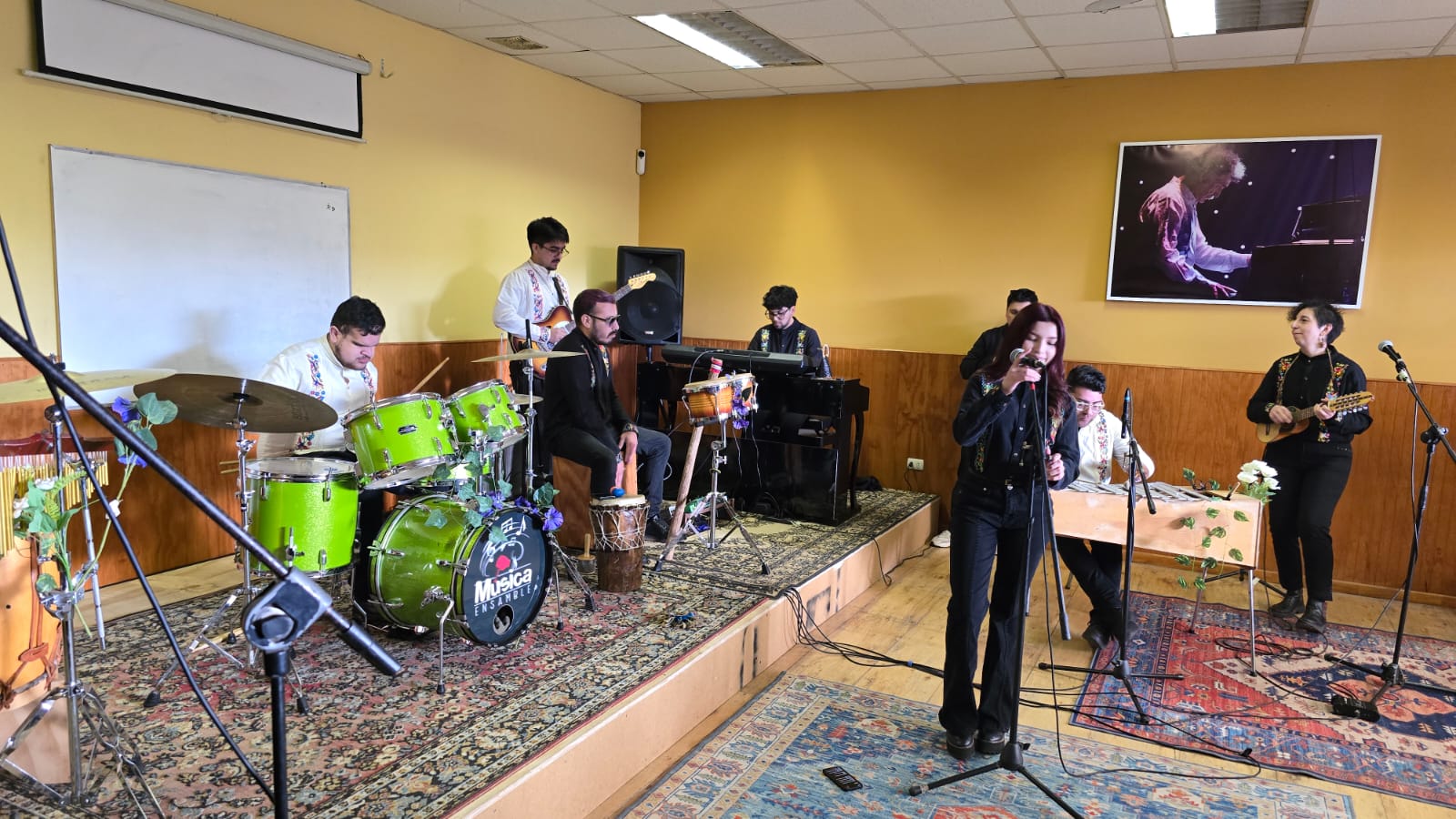 Quillota Música Ensamble nombra su sala de ensayo en honor a Claudio Parra