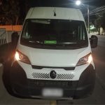 Recuperan furgón repartidor que había sido robado en La Calera