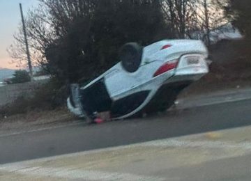 Volcamiento en San Pedro dejó un fallecido y obligó a cortar la Ruta 64