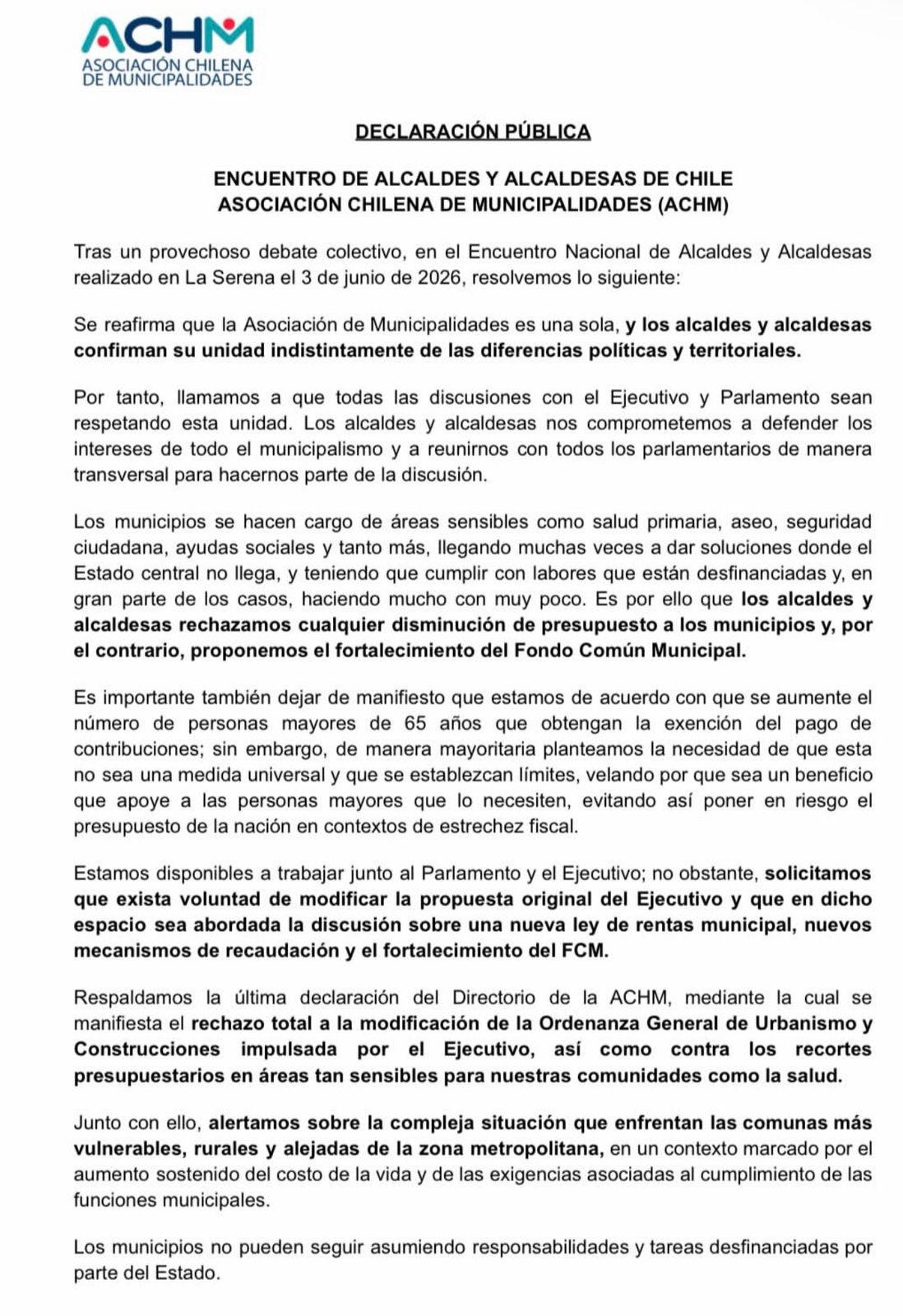 Asociación Chilena de Municipalidades