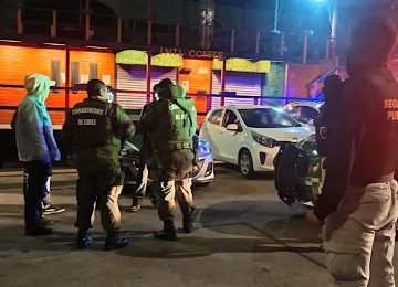 foto de operativo en quintero