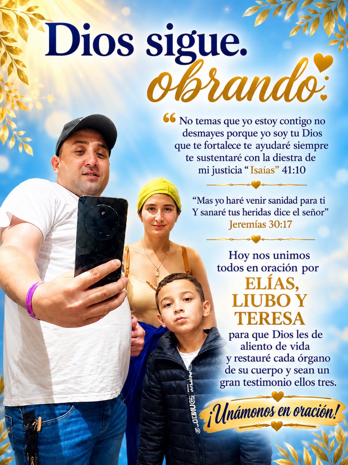 Amplias oraciones por los tres lesionados del accidente en Quillota