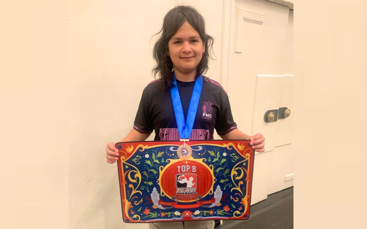 Crucino de 14 años clasificó al Mundial de Pokémon e irá a Estados Unidos