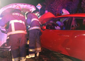 Dos accidentes de tránsito en La Cruz dejaron diversos lesionado