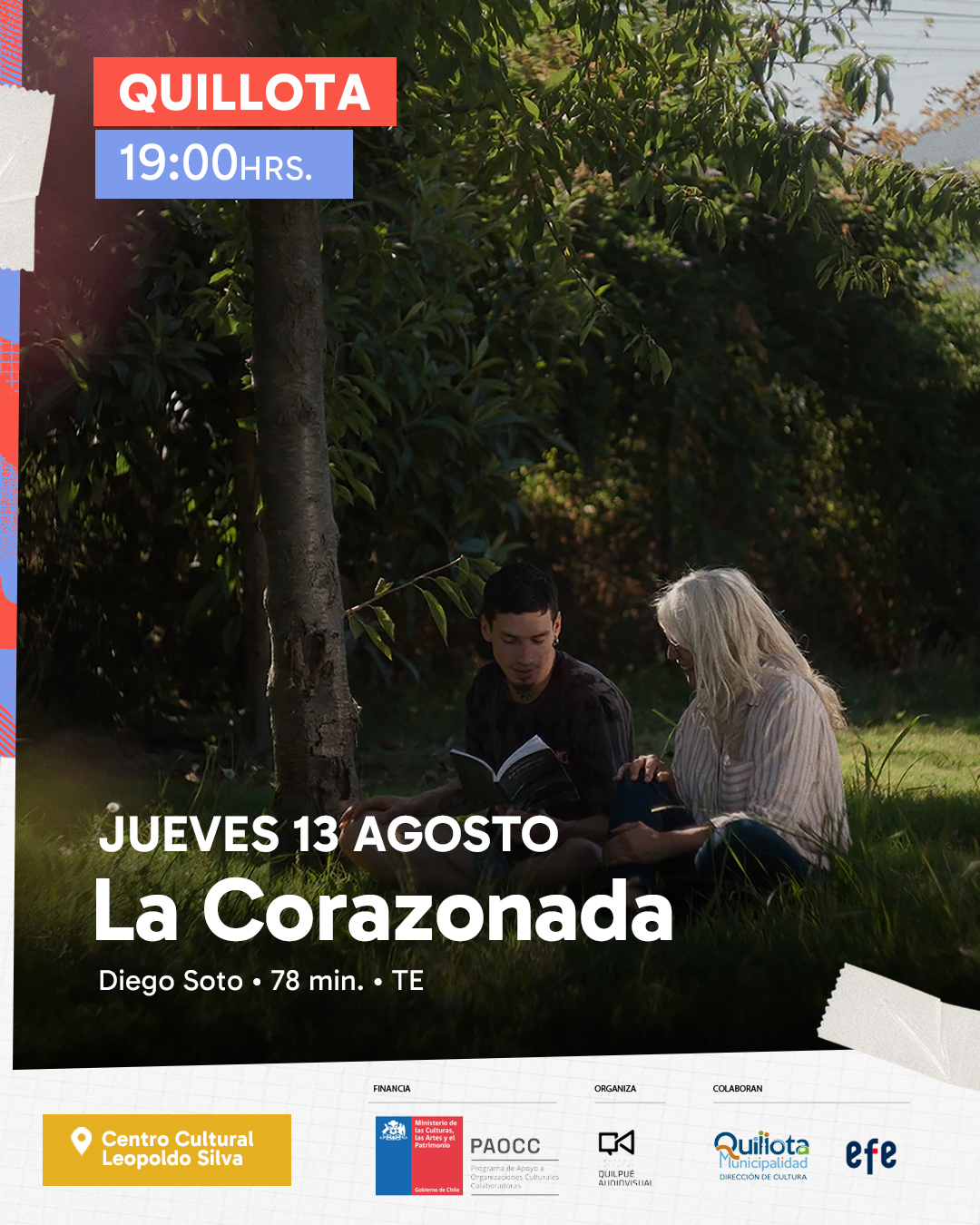 El actor Daniel Muñoz llega a Quillota como invitado a función