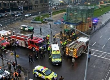 Imputado de causar fatal accidente en estación Viña queda con arraigo nacional