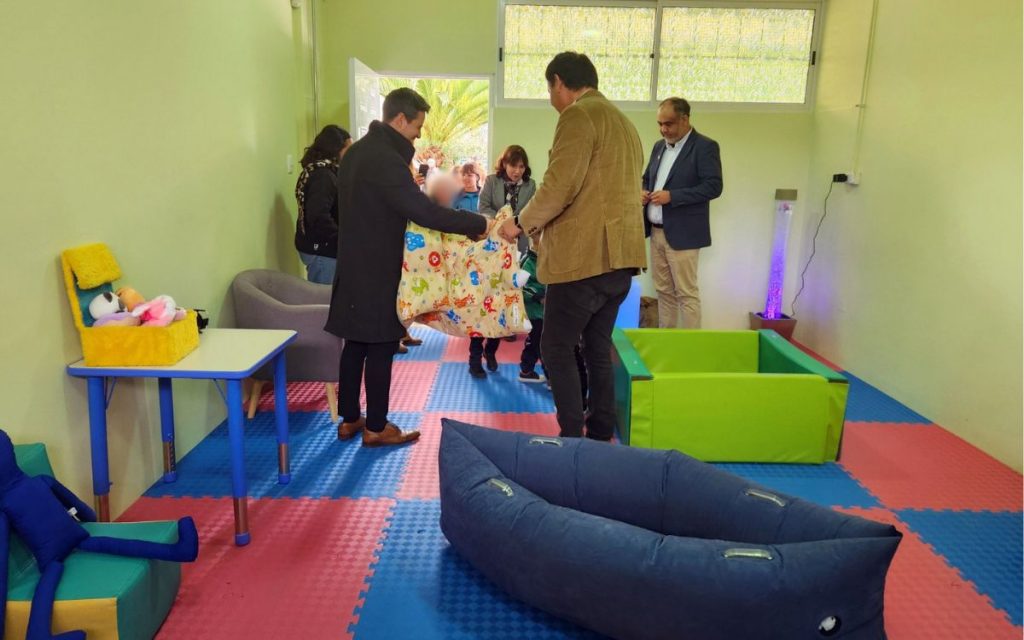 Inauguran Sala de la Calma en la Escuela Nuestro Mundo de Quillota
