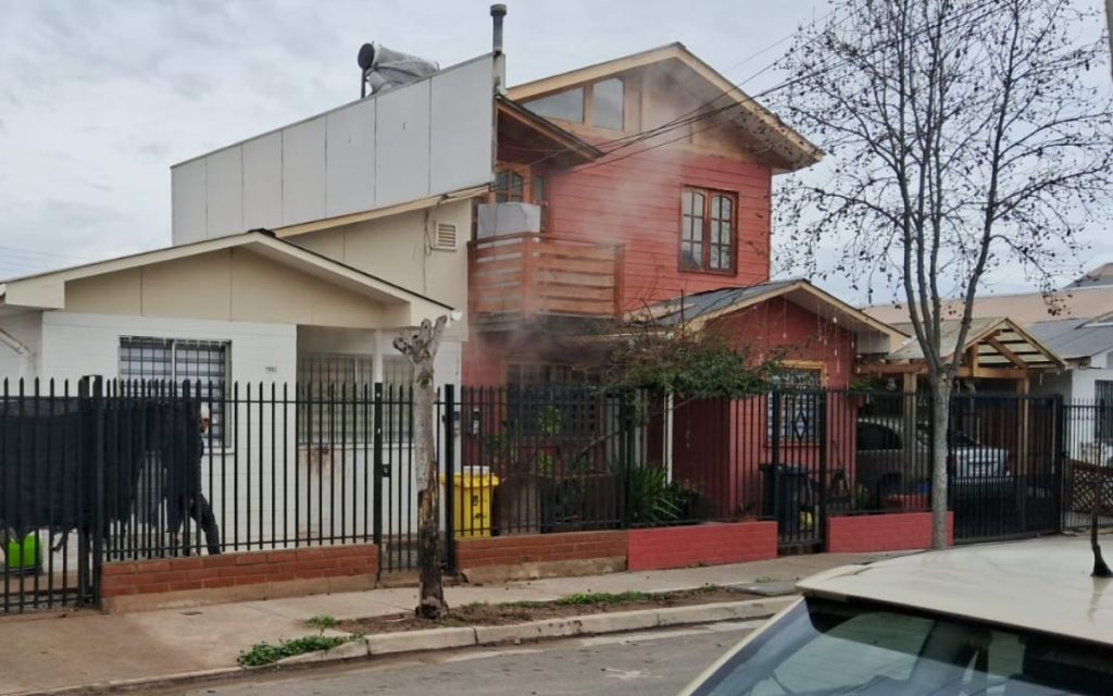 Incendio causó daños en la cocina de una casa en Quillota