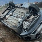La Calera: volcamiento en Ruta 60CH deja a una persona lesionada
