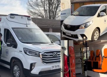 Llegan dos ambulancias y furgón para apoyar la salud municipal de Nogales