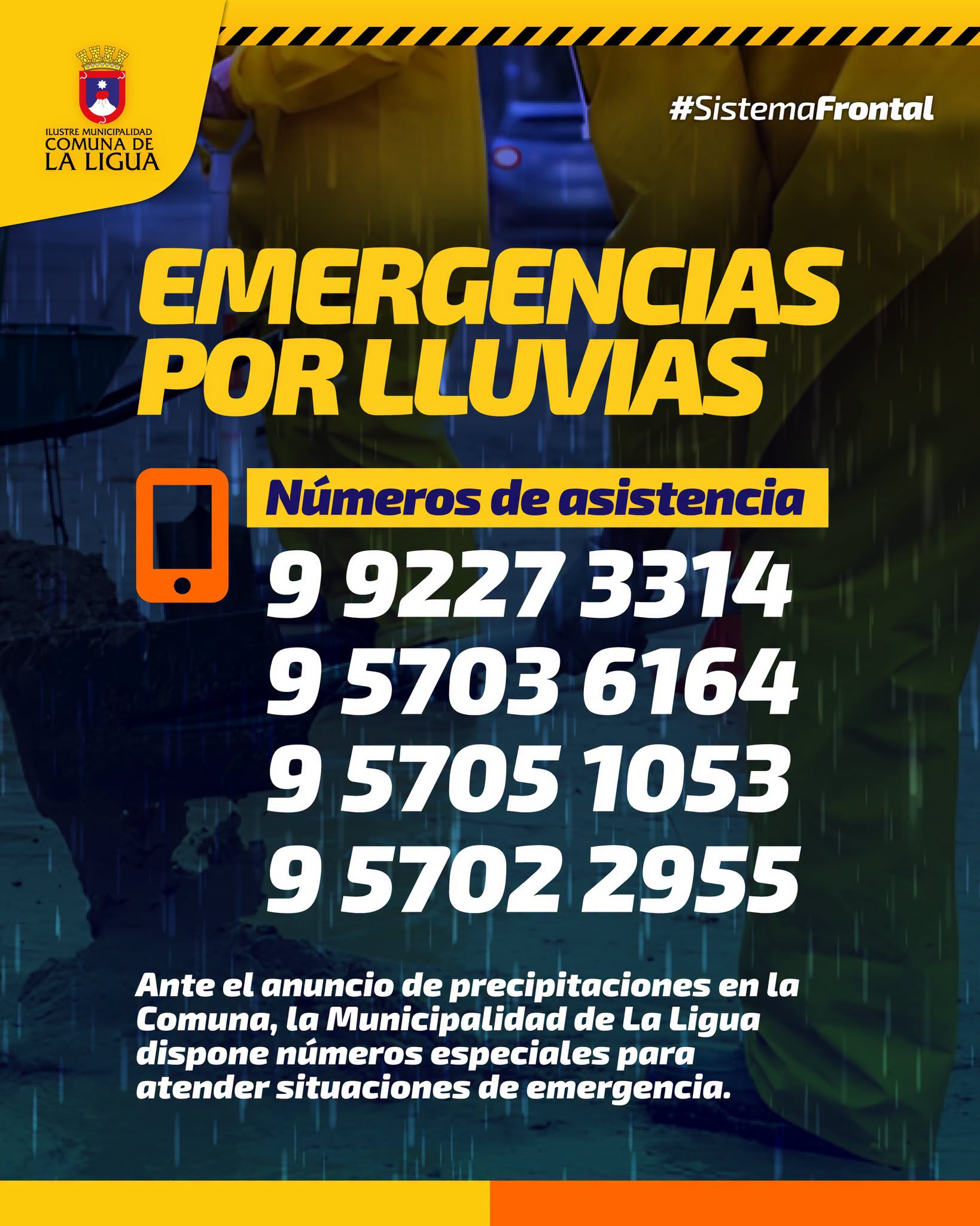 Número para emergencias La Ligua
