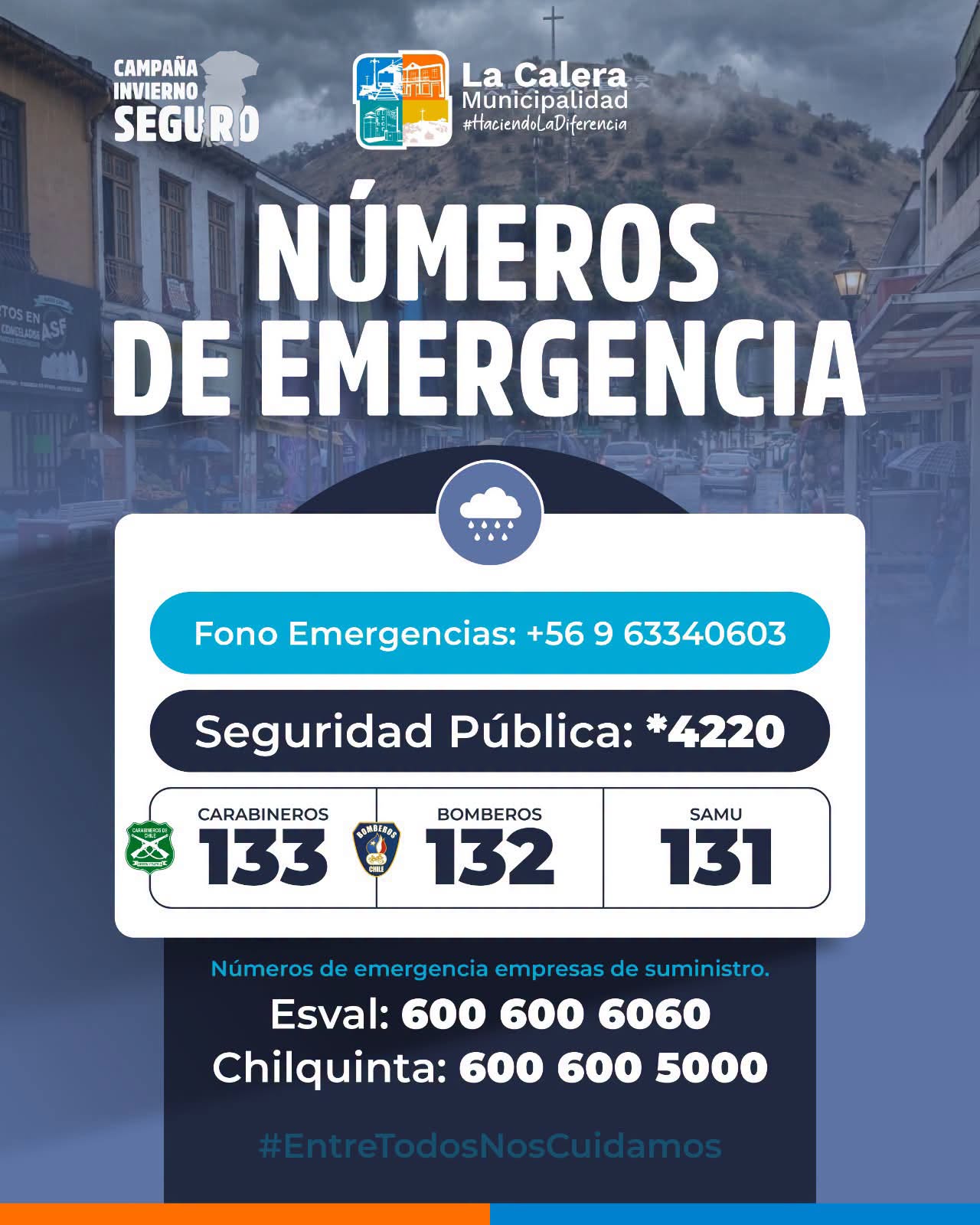 Números de emergencia La Calera