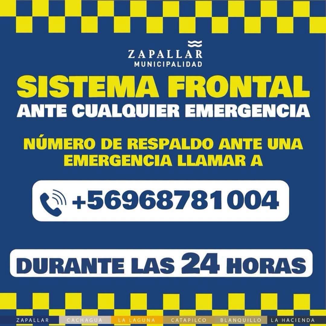 Números para emergencias en Zapallar