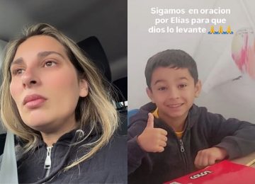 Perla Ilich pide orar por su primo de 8 años tras accidente en Quillota