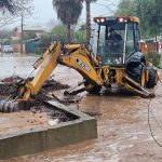 Se normaliza la conectividad en Pullally tras descenso del caudal de quebrada