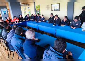 Se realizó Cogrid comunal en Quillota por sistema frontal