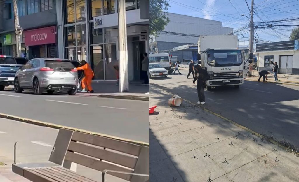 [VIDEO] Sujetos asaltaron sucursal bancaria en La Calera