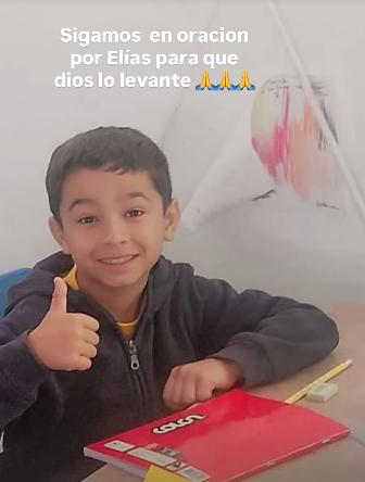 Perla Ilich pide orar por su primo de 8 años tras accidente en Quillota