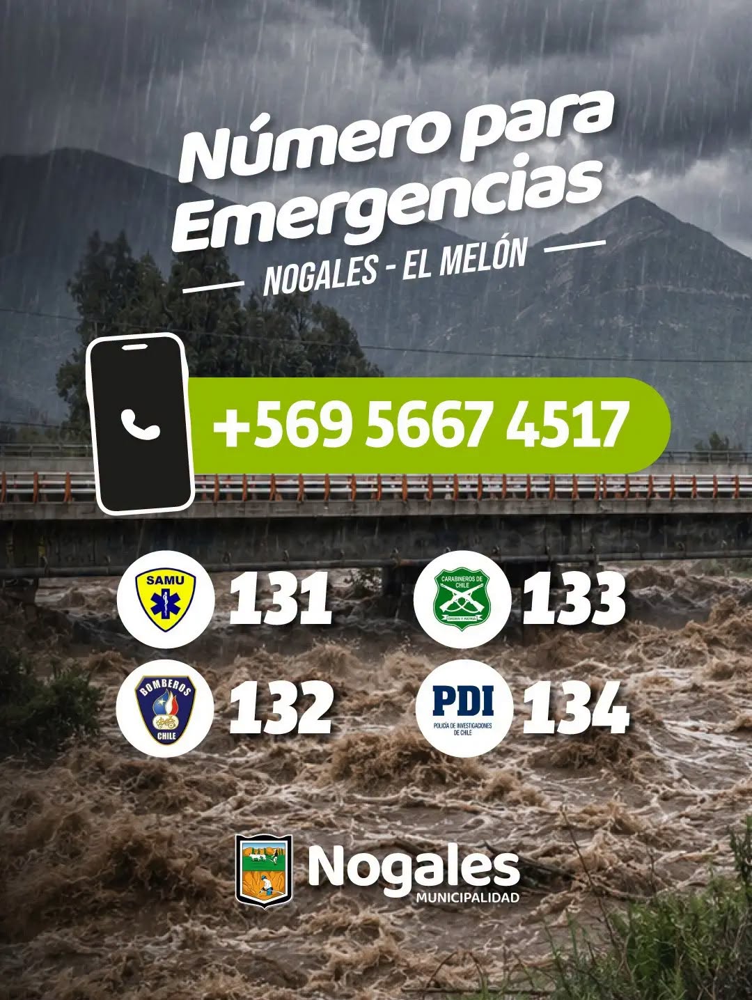 números de emergencia de Nogales