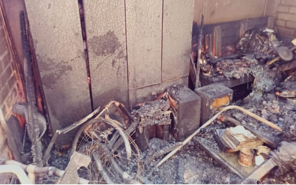 Activan campaña solidaria tras incendio en Hijuelas