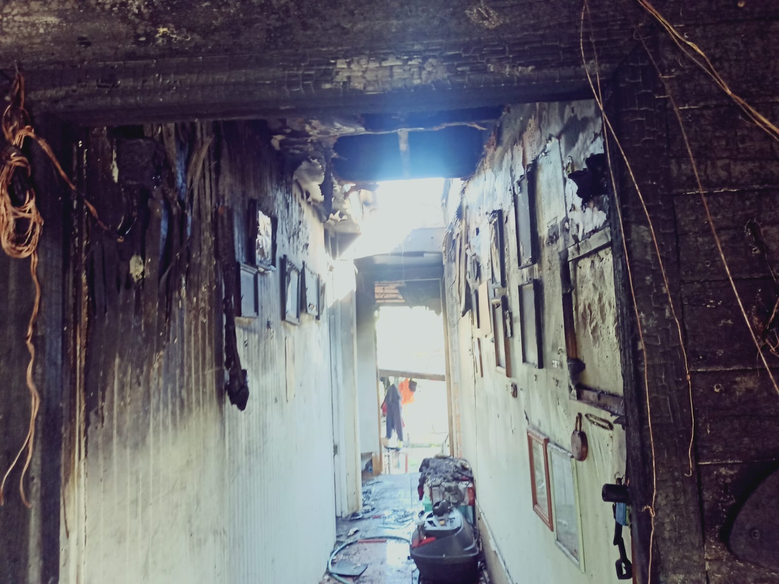 Activan campaña solidaria tras incendio en Hijuelas