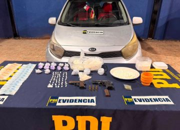 Arrestan a dos personas por microtráfico en Hijuelas