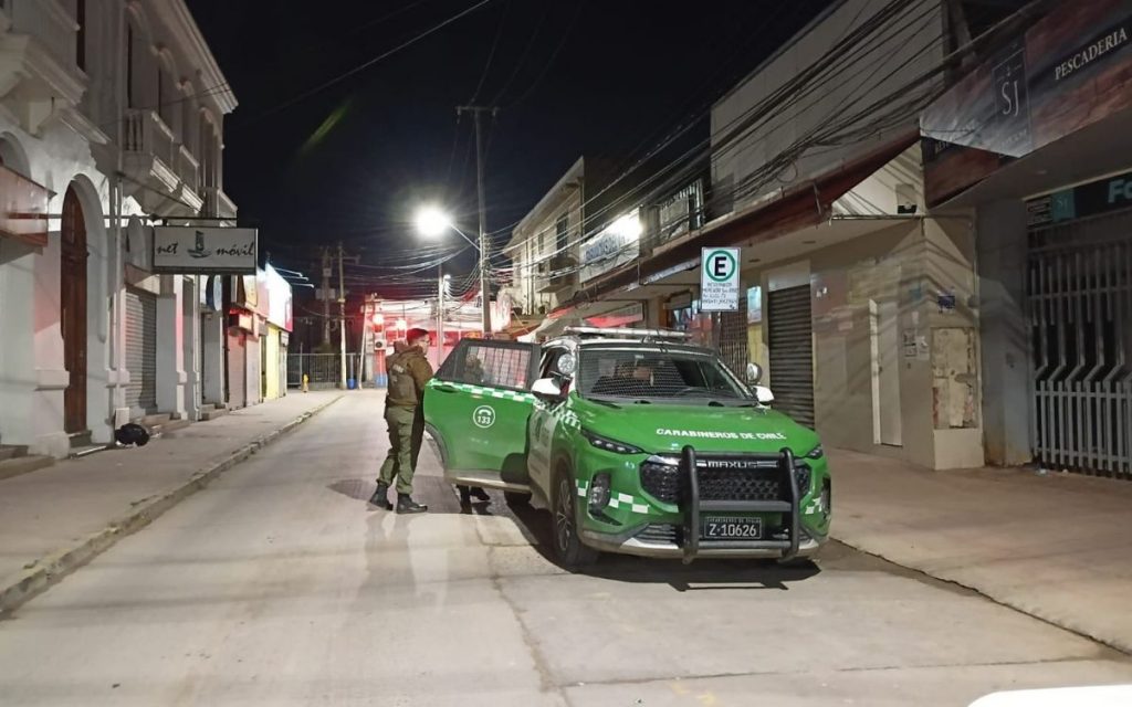 Carabinera de Quillota cayó de una altura aproximada de siete metros