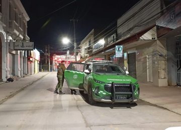Carabinera de Quillota cayó de una altura aproximada de siete metros