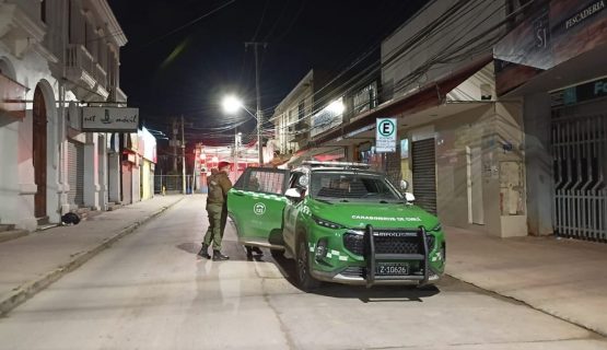 Carabinera de Quillota cayó de una altura aproximada de siete metros
