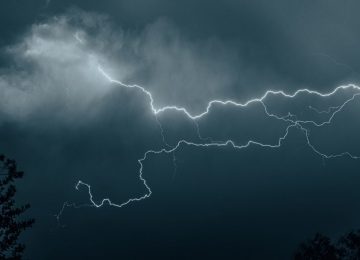 Está vigente aviso por probables tormentas eléctricas en la Región de Valparaíso