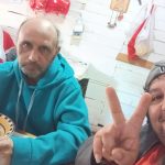 Jardinero Héctor Tapia es dado de alta y ya está en su hogar en Quillota