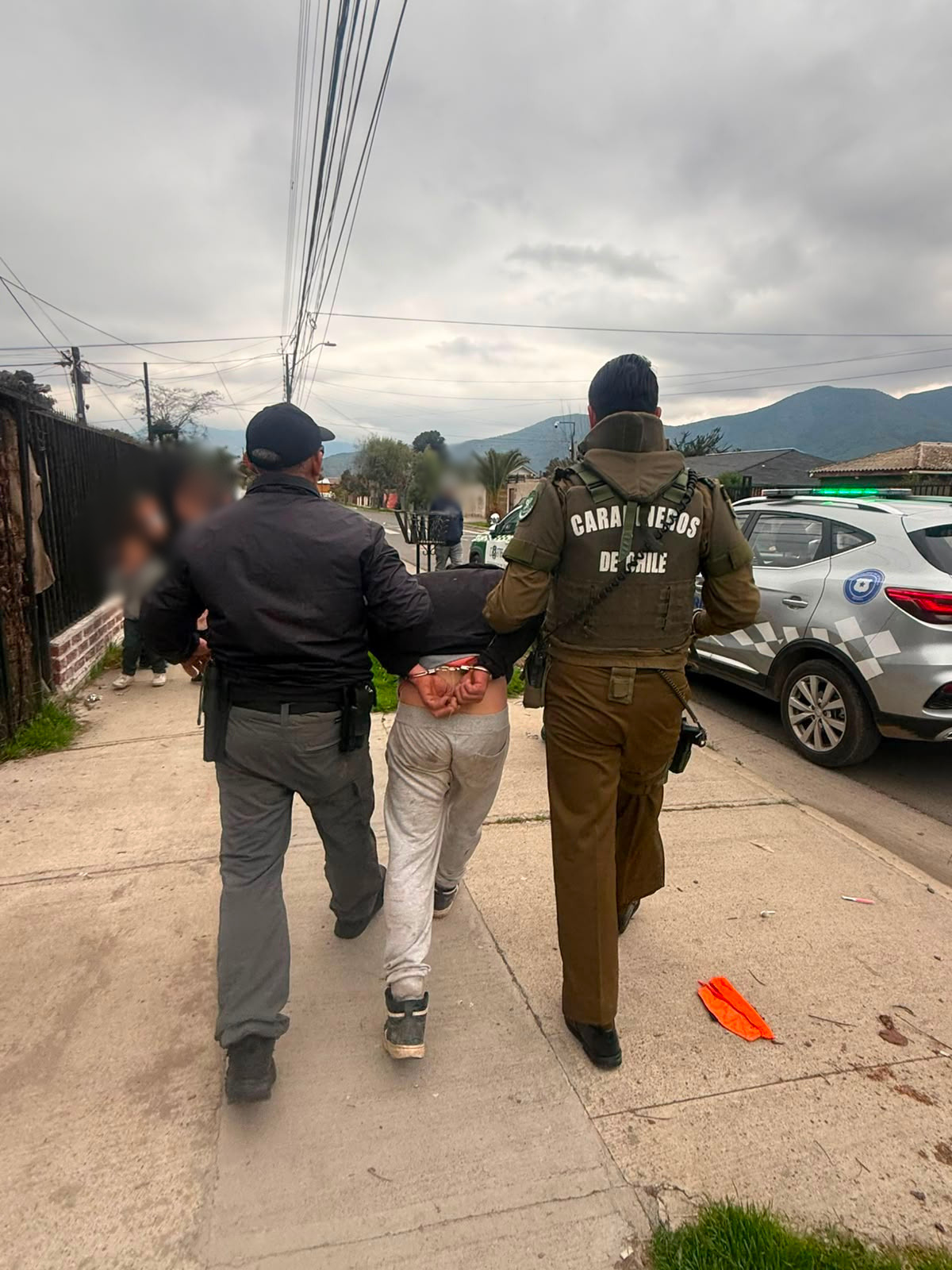 Lo detuvieron por entrar a robar a una casa de La Calera
