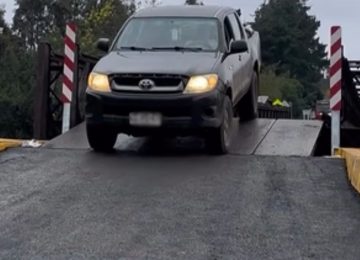 Puente mecano entre Catapilco y Zapallar comenzó a funcionar con estas condiciones
