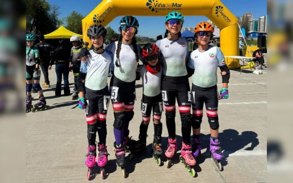 Buenos resultados del Club Rocket Roller en torneos de patín carrera en Viña del Mar