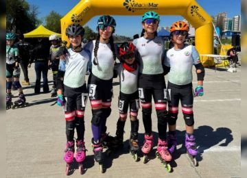 Buenos resultados del Club Rocket Roller en torneos de patín carrera en Viña del Mar