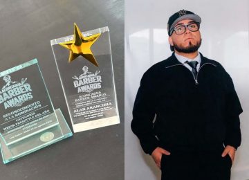 Calerano ganó "Mejor freestyle del año" en concurso nacional de barberos