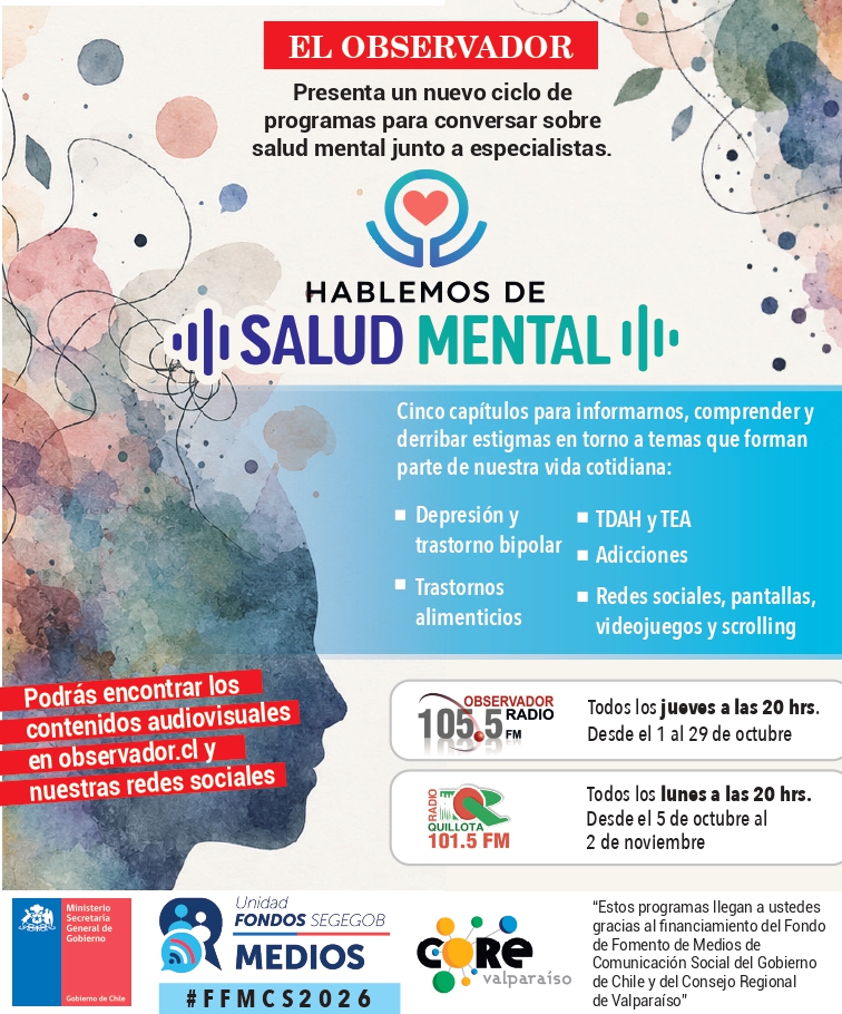 El Observador prepara nuevo ciclo radial titulado Hablemos de salud mental