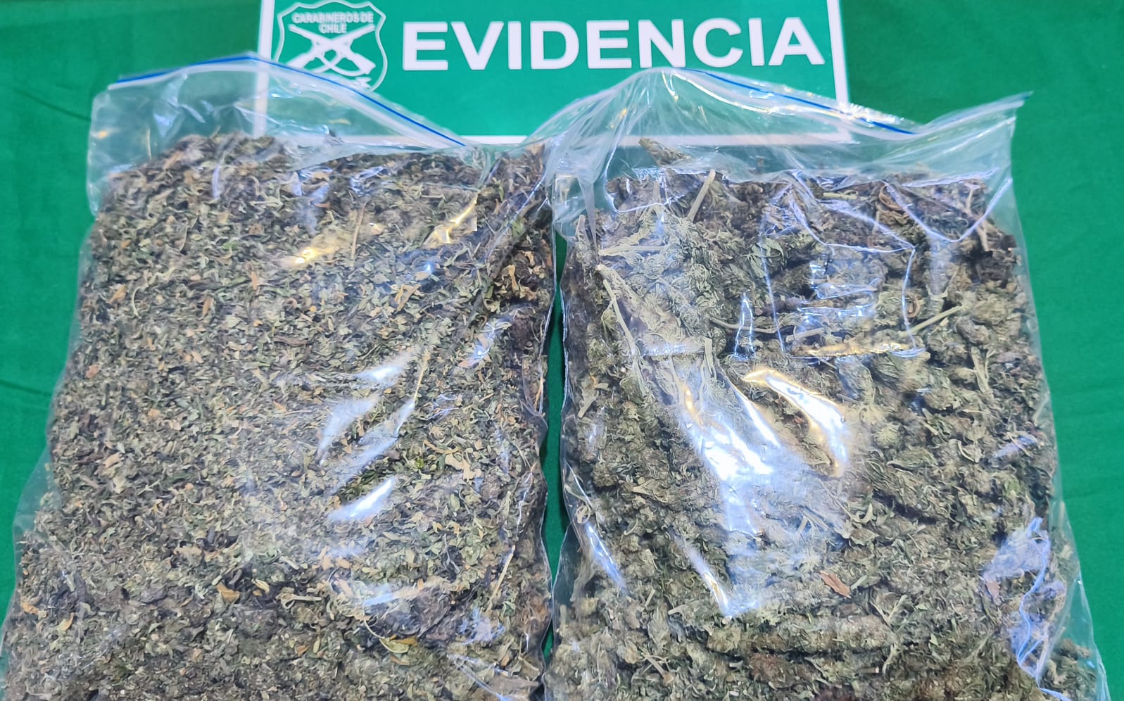 Incautan droga, arma y detienen a dos sujetos en Cabildo