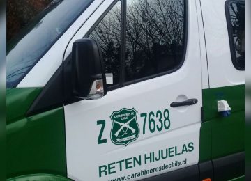Investigan asalto a furgón repartidor de cigarrillos en Hijuelas